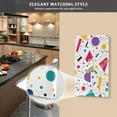 thumbnail image 5 of Yayeee Blank Wall Plate Cover 1-Gang 4.5"x2.7" Home Unused Decorative Outlet, Retro Round, 5 of 7