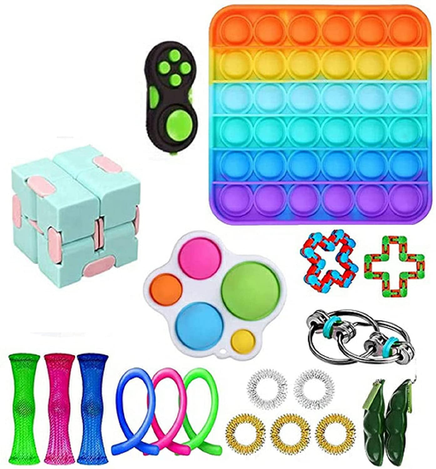 Fidget Toy Random Box Popper,sensory,SEN,Noodle,Anxiety,Autistic,focus 