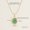 ZX6761, variant on INS Style Double Layer Titanium Steel Pendant Necklace - Luxury Square Zircon and Stainless Steel S-Shaped Clavicle Chain for Women