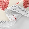 thumbnail image 4 of Round Tablecloth 60*60 Inches Round Tablecloth Outdoor Style Tablecloth With Umbrella Holes Tablecloth Outdoor Suitable For Kitchens and Dining Rooms Small Strawberry, 4 of 8