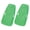Green, variant on 2Pcs Slippery Racers Snow Sled with Pull Rope and Handles Plastic Cold Resistant Toboggan Long Plastic Sled Board