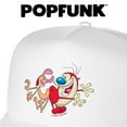 thumbnail image 4 of The Ren And Stimpy Show Butt Bump Foam Snapback Trucker Hat - Unisex for Men and Women, 4 of 5