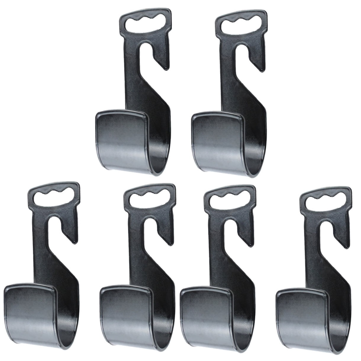3 Pieces Holders Garden Retractable Hose Reel Hose Hanger 25*11*11cm Black