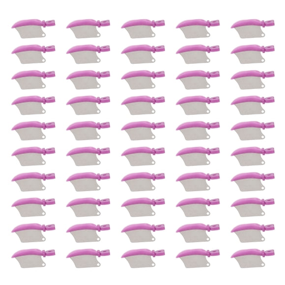 50 piezas de cuña interproximal para dientes, de acero inoxidable, resistente al calor, material de matriz dental, herramienta L