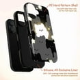 thumbnail image 4 of Glow in the Dark Cat Phone Case, Kawaii Starry Night Kitten Design Protective Cover for iPhone 16 15 14 13 12 11 Pro Max Mini Plus, 4 of 6