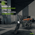 thumbnail image 4 of Bicicleta Eléctrica Infinity 48V 15Ah  Gris, 4 of 7