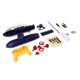 thumbnail image 1 of Control remoto Mini RC Submarine Toys Kit de montaje de modelo de bricolaje para chico Autoensamblaje Baoblaze Juguetes de bricolaje, 1 of 8