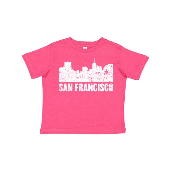 Inktastic San Francisco Skyline with Grunge Boys or Girls Toddler T-Shirt