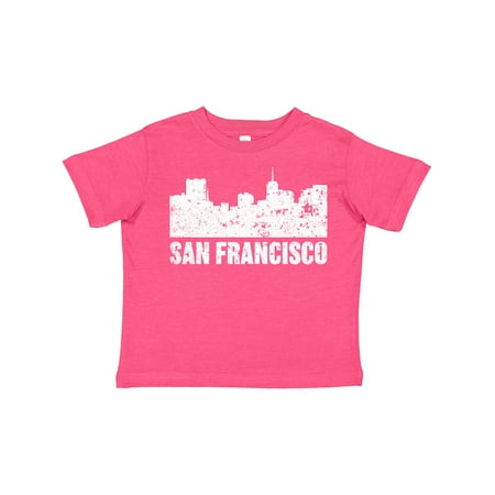 

Inktastic San Francisco Skyline with Grunge Gift Toddler Boy or Toddler Girl T-Shirt