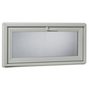 32 X 18 VINYL BASEMENT HOPPER WINDOW - INSULATED
