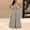 Silver, variant on WXLWZYWL Double Spaghetti Straps V Neck Prom Dresses for Women Sequin Long Ball Gown Evening Party Gown with A Tucked Waist