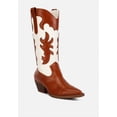 thumbnail image 6 of Fallon Faux Leather Patchwork Cowboy Boots, 6 of 9