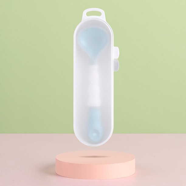 Nueva cuchara de silicona suave para bebé, cuchara con sensor de temperatura de Color caramelo, comida para niños, herramientas de alimentación para bebés, cuchara para bebé Deng Xun unisex