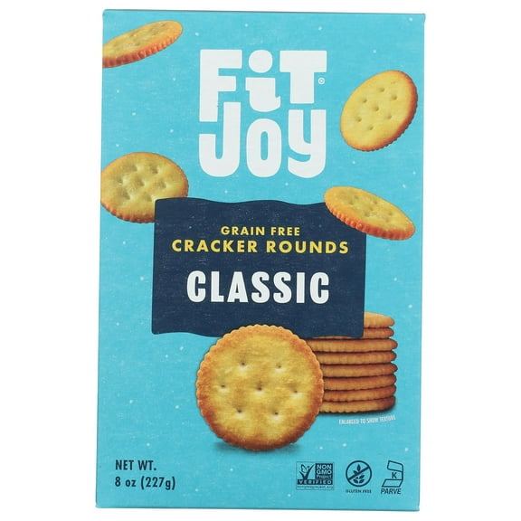 Fit Joy Grain Free Gluten Free Classic Crackers 8 Oz Box