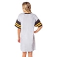 thumbnail image 2 of Harry Potter Womens' Hogwarts All Houses Jersey Nightgown Pajama Shirt - Gryffindor Slytherin Hufflepuff Ravenclaw, 2 of 5