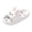 White, variant on Adorable Bunny Slippers for Girls Cozy Indoor Outdoor Summer Kids Bathroom Sandals