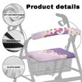 thumbnail image 5 of COEQINE Breast Cancer Medical Rollator Walker Seat & Back Covers Pink Ribbon Walker Protection Decor Covers Rollator Seat Cover with Back for Women Gifts for Women Friends, 5 of 7