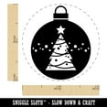 thumbnail image 2 of Holiday Ornament Christmas Evergreen Tree Rubber Stamp for Scrapbooking Crafting Stamping - Mini 1/2 Inch, 2 of 7