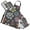 Chalk Paint Flowers, variant on 5 Pcs Kitchen Set Heat Resistant Oven Mitts and Non-Slip Pot Holders with Adjustable Cooking Apron Cartoon Red Blue Mushrooms