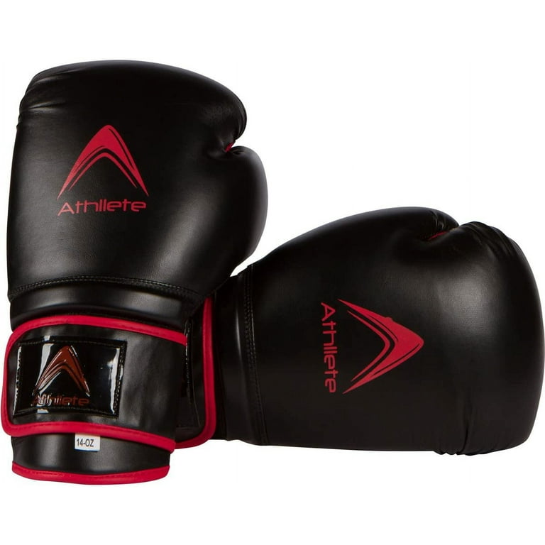 Winning boxing glove BLACK12oz RED8oz