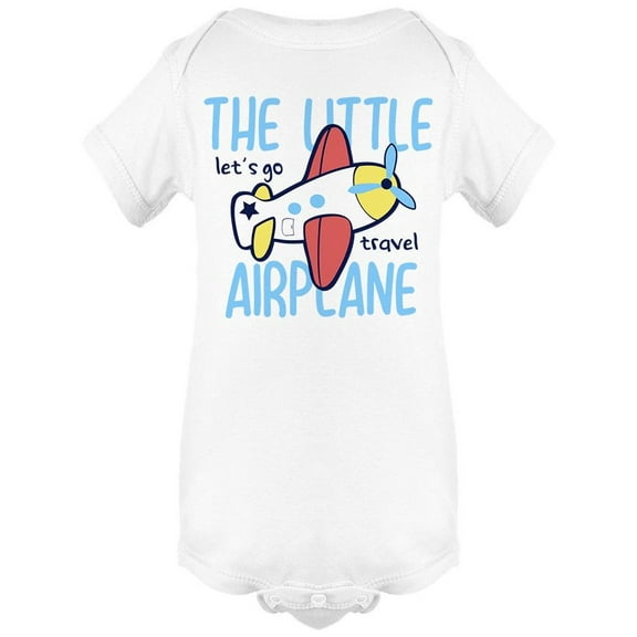The Little Airplane Cartoon Bodysuit Infant -Image by Shutterstock, 24 Months