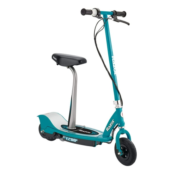 Patinete eléctrico Razor E200S 200 W 12 mph 40 minutos, verde azulado 13+ Y