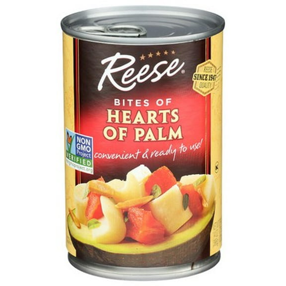 Reese Hearts of Palm Slices & Chunks 14 oz (Pack of 12)