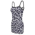 thumbnail image 5 of Ladies Elegant Sling Sleeveless Sexy Dress Animal prints, 5 of 6
