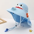 thumbnail image 4 of VeToyBs Kids Sun Hat With Fan UPF 50+ Outdoor Summer Cap Lightweight Breathable Adjustable For Boys And Girls, 4 of 4