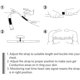 thumbnail image 5 of 2 Pack Heart Rate Monitor Chest Strap Replacement Compatible with Polar and Garmin Transmitters Soft Strap, 5 of 5