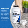thumbnail image 6 of Nutricost Creatine Monohydrate 750mg, 500 Capsules - Fitness Supplement, 6 of 8