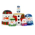 thumbnail image 3 of Muñecas anidadoras con forma de tifón ruso con forma de matrioska, 5 unidades, 3 of 7
