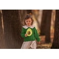 thumbnail image 3 of Old Glory Youth Halloween Avocado Costume Long Sleeve Sweatshirt, 3 of 5