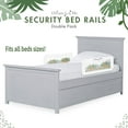 thumbnail image 3 of Dream On Me Mesh Security Bed Rails, Double Pack, Jungle Print, 3 of 7