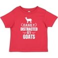 thumbnail image 3 of Inktastic Easily Distracted by Goats Boys or Girls Baby T-Shirt, 3 of 5
