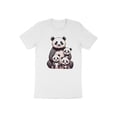 thumbnail image 5 of Cute Panda Bear and Cubs Family Mom Mother Gift Women Wife T-Shirt Mom Mama Panda Bear Cubs Birthday Holiday Present Men Women Kids Tshirt, 5 of 10