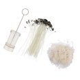 thumbnail image 1 of Velas Cilíndricas de Bricolaje, de Manualidades, Mecha , Soja, para Velas, Velas Sunnimix Cera de vela de cera de soja natural, 1 of 8