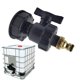thumbnail image 4 of Adaptador de IBC, adaptador de IBC, de jardín, de tapón de drenaje S60x6 Pezón Baoblaze Adaptador de tanque IBC, 4 of 8