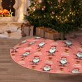 thumbnail image 5 of Balery Merry Christmas Santa Claus Printed Christmas Tree Skirt , Merry Christmas Party Christmas Tree Decoration,Adjustable Tree Skirt-36", 5 of 6