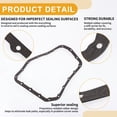thumbnail image 4 of Unique Bargains Car Oil Pan Gasket Car Transmission Oil Pan Gasket Engine Oil Pan Gasket Seal No.93741472 for Chevrolet Aveo 2004-2011 1 Pcs, 4 of 7