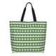 thumbnail image 1 of Fotbe Light Green Squares Bolsa Tote Estética de Lona con Estampado para Mujer - Bolsa Reutilizable de Hombro Casual para Vacaciones, Compras, Trabajo y Gimnasio, 1 of 8