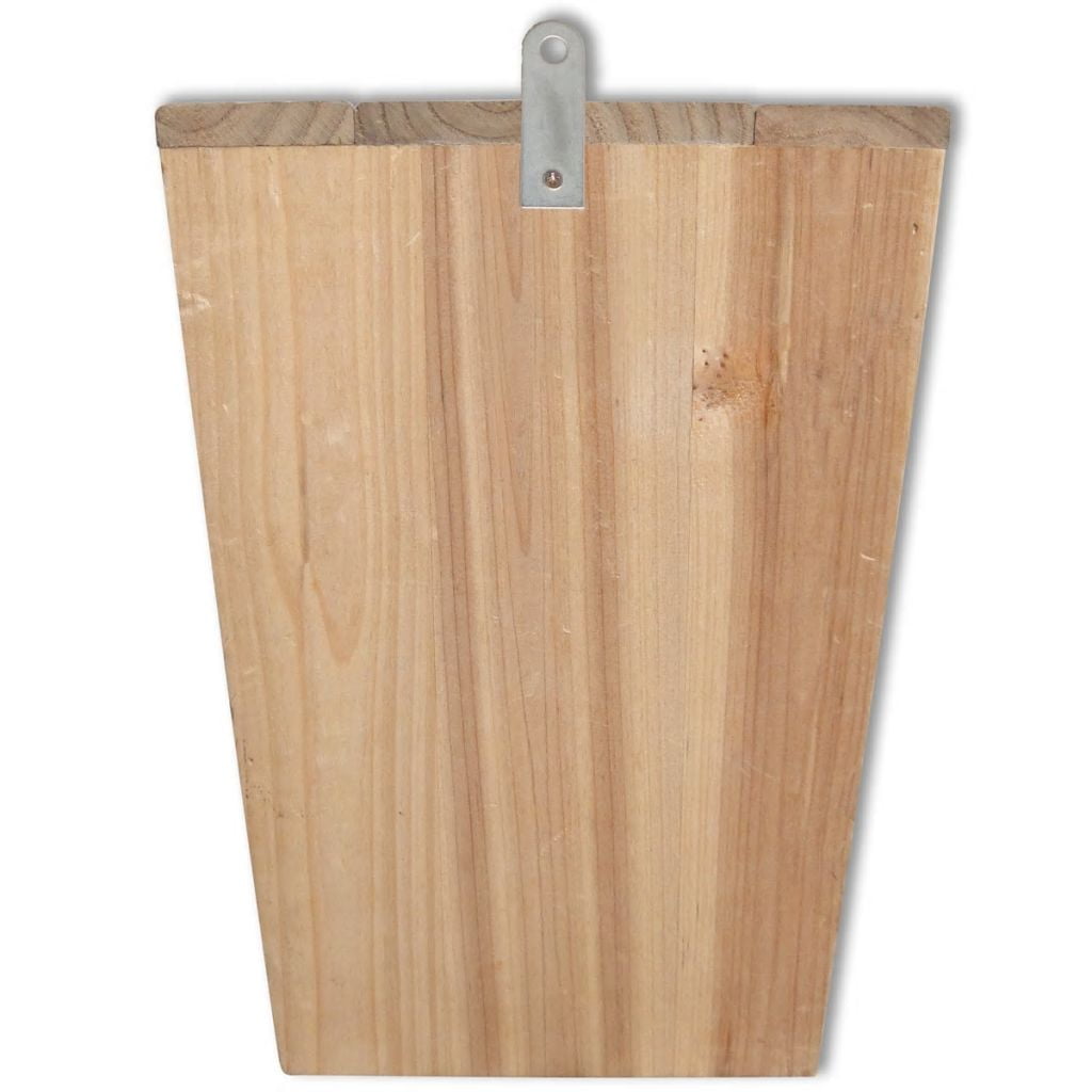 8.7"x4.7"x1'1" Wood Bat House Outdoor Bat Box, Set of 2 8.7"x4.7"x1'1" Wood Bat House Outdoor Bat Box, Set of 2