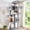 Light Grey, variant on Globlazer 70" Cat Tree for Large Cats, Heavy Duty Multi-Level Cat Tree Tower with Extra Large Perch, Tall Cat Condo with 2 Condos, 2 Hammocks, Sisal Scratching Posts and Ramps, S70G, Light Grey