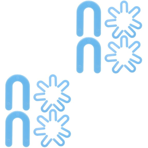 Raindrops 200 pcs  Tile Spacers Horseshoe Shims Tile Spacers U Shape Shims for Leveling Ceramic Tiles(1/16 Inches)