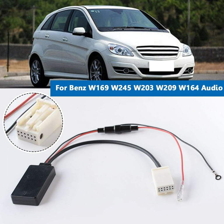 Bluetooth 5.0 Adapter Radio Aux Kabel Für Mercedes Benz W169 W245 W203 W209  W164