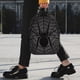 thumbnail image 2 of Easygdp Black Spider On Web 1 Mochila Ligera de 15 Pulgadas para Estudiantes, Mochila Cómoda para la Escuela y Viajes, Correas Ajustables, 2 of 6