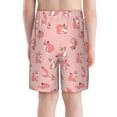 thumbnail image 3 of Cauagu Fox Print Swim Trunks for Men,Youth Boys Swim Shorts Compression Liner Beach Shorts Boys' Swimming Shorts 7-20 Years Bathing Suit-Large, 3 of 7