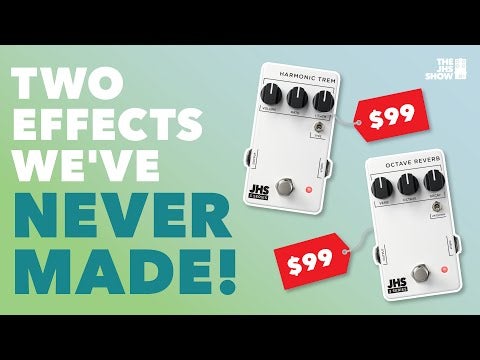 JHS Pedals 3 Series Octave Reverb Effects Pedal White