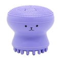 thumbnail image 2 of Bell Linda de de silicona suave pa maquillaje nte acné puntos fresco regalo acné - Luz púrpura violeta clo Sunnimix cepillo de limpieza facial de silicona, 2 of 6