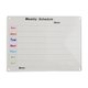 thumbnail image 1 of Xihbxyly Mi Pedido Tabletas, Limpiar, Húmedo, Escribir, Refrigerante, Calendario Magnético Semanal y Mensual, Tablero Notas, Tablero Mensajes, 5 Ml, 1 of 7